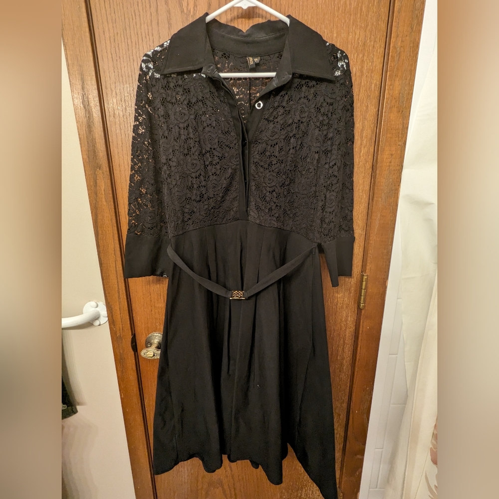 Black Lace Dress